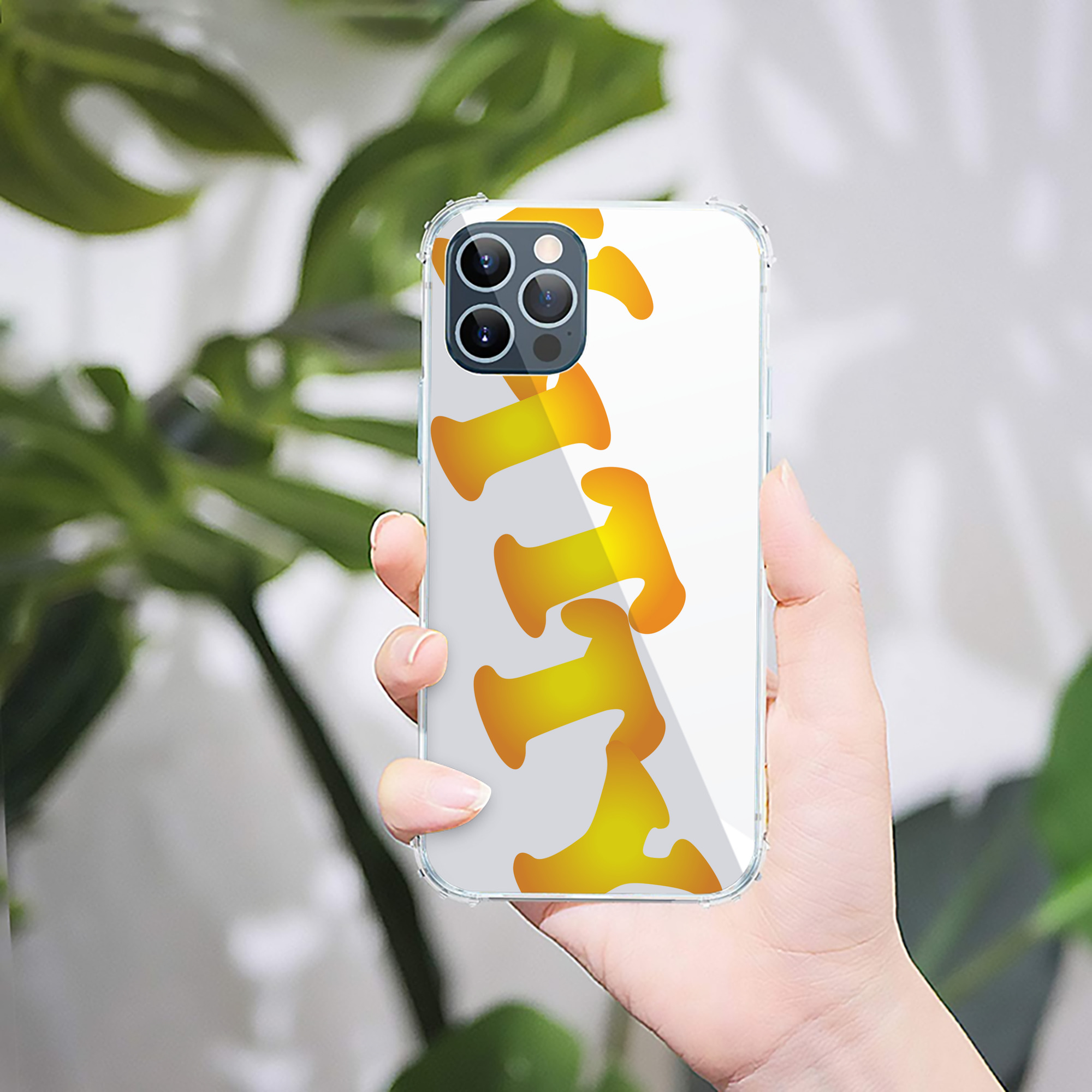 （画像用） Hello Kitty ハローキティ 【iPhone 12シリーズ対応】透明スマホケース（クリアソフトケース）